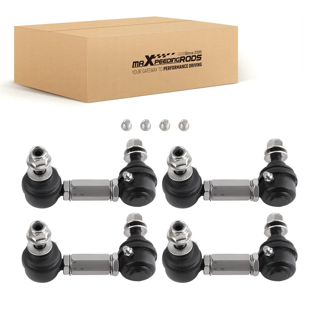 Adjustable Front & Rear Stabilizer Sway Bar End Links For 2006-2011 Honda Civic