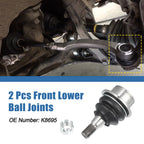 2pcs Front Lower Ball Joint No.K8695 for Ford Expedition F150 (1997–2003)