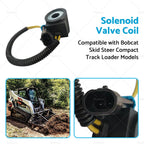Solenoid Valve Coil 12V for Bobcat 450 463 653 751 753 763 773 863 864