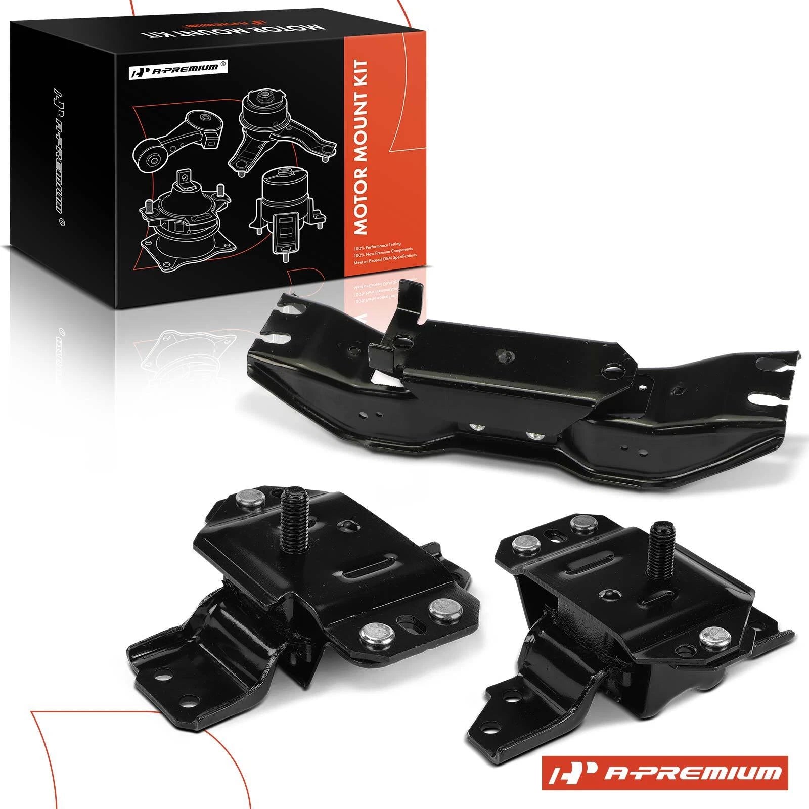 3X Engine Motor & Transmission Mount for Ford Mustang (1999–2004)
