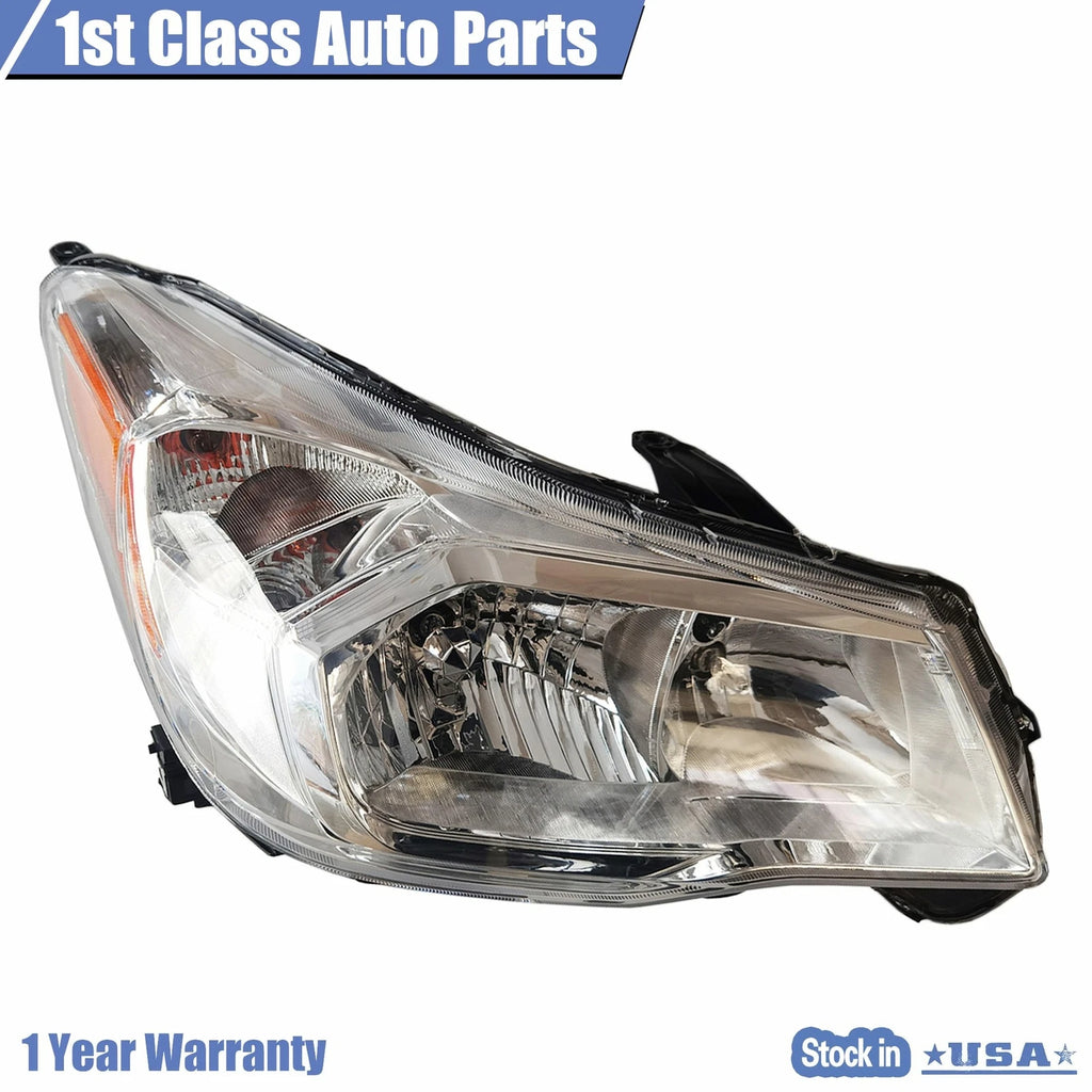 Right Headlight with Chrome Bezel for Subaru Forester (2014-2016)