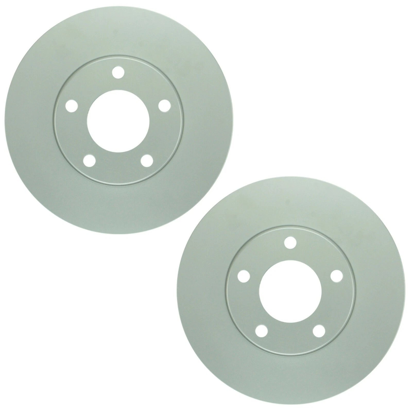 Set of 2 Bosch QuietCast Front Vented Disc Brake Rotors for Mazda 3