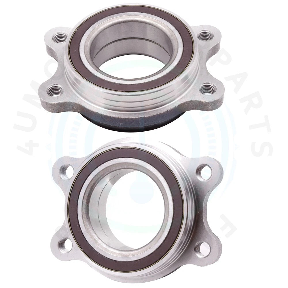 2X Front Rear Wheel Bearing w/ABS for Audi A4 A5 A6 A7 A8 (2009–2017)