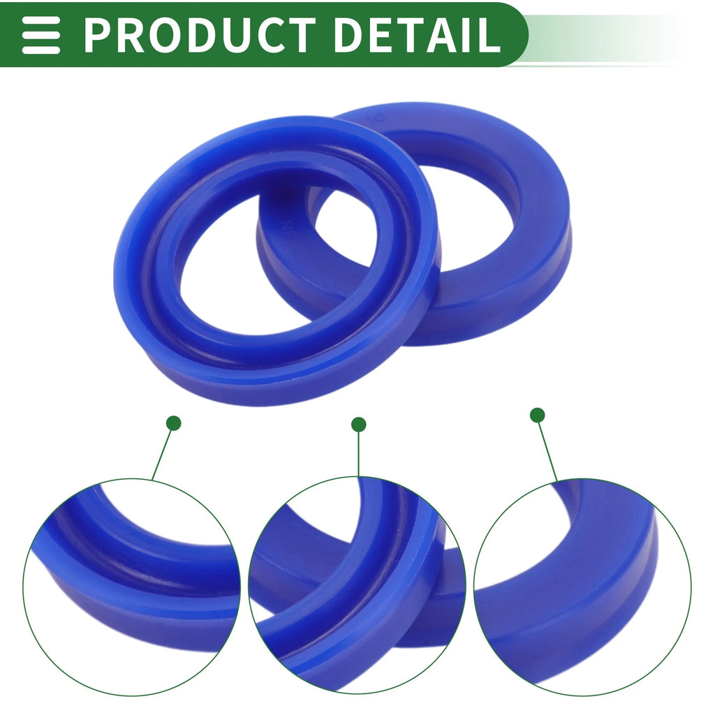Set of 5 Oil Seal Rotary Shaft Seal 40x60x10mm High Pressure TPU