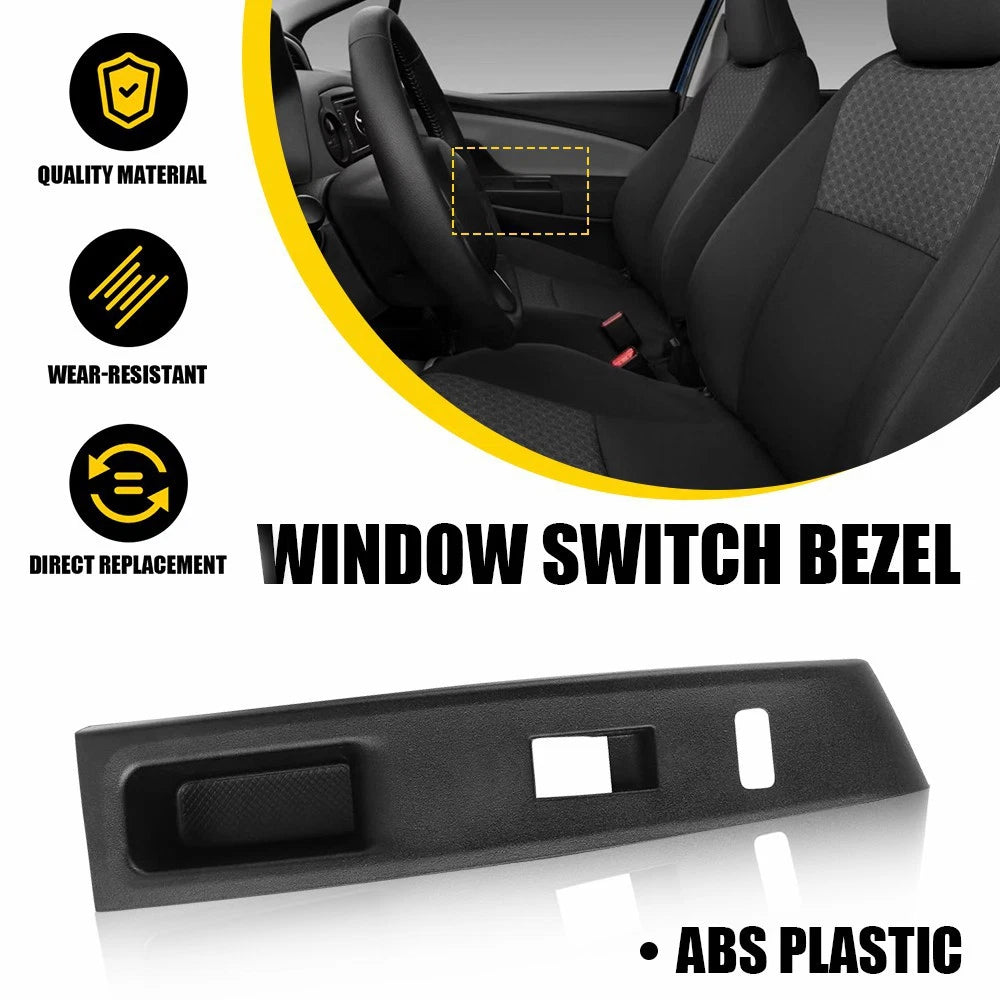 Right Side Door Window Switch Bezel Cover for Toyota Yaris (2012–2014)