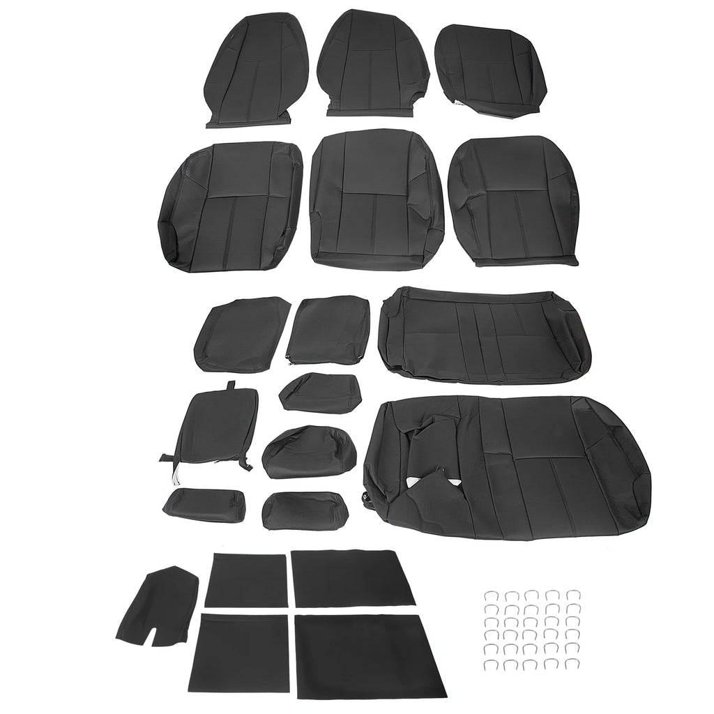 Set of 2 Replacement Seat Covers for Chevy Silverado GMC Sierra (2007-2013)