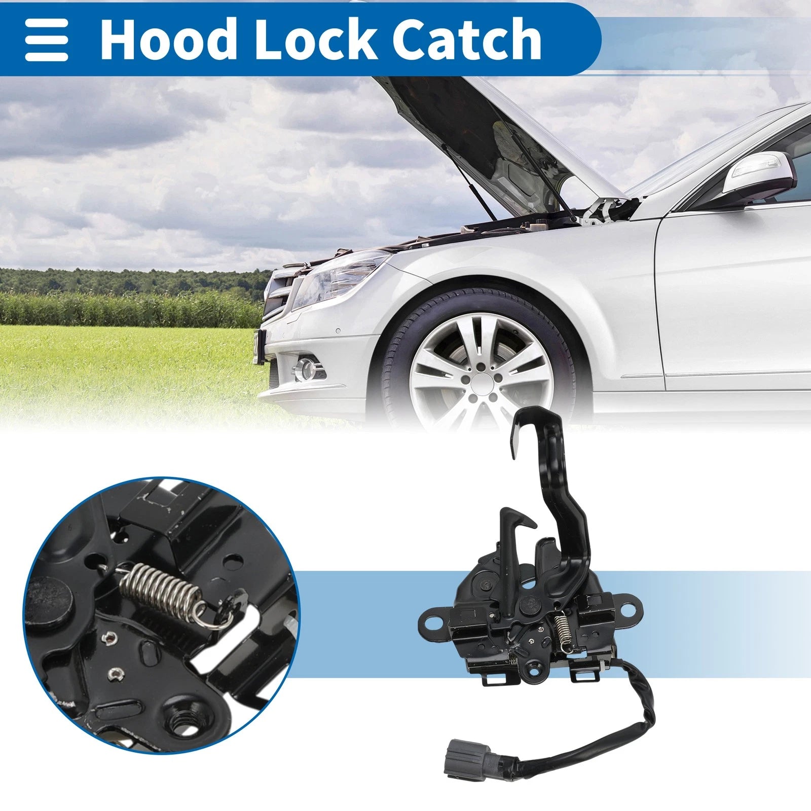 Hood Latch Assembly for Lexus GX460 (2018–2019) No. 5351060321