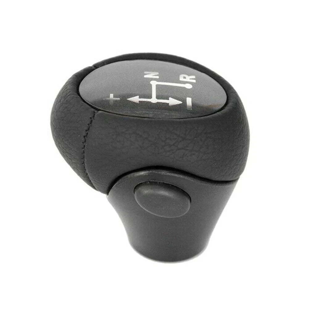 Gear Shift Knob Black ABS for Smart Car