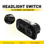 7 Pins Headlight Switch for RAM 1500 2500 3500 (2019–2024) 68156061AD