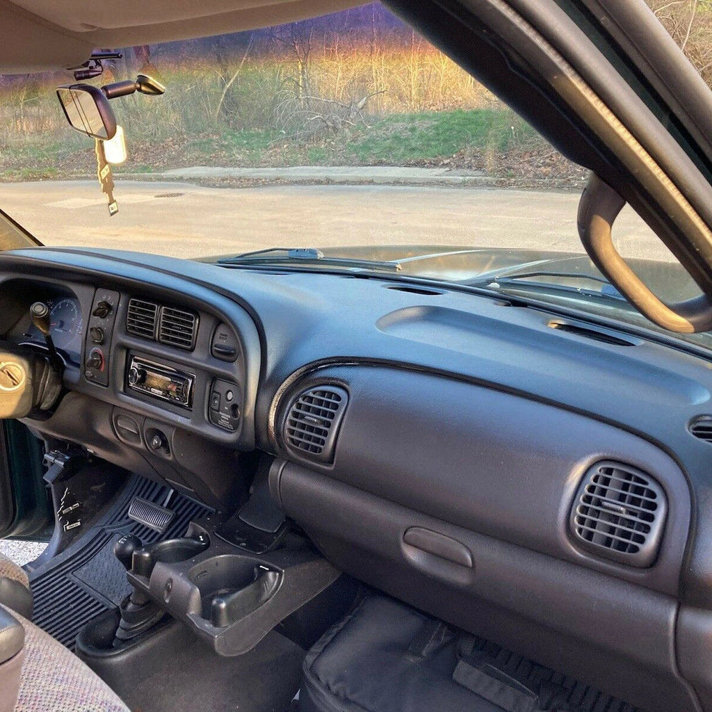 Dash Bezel & Dashboard Cover Overlay for Dodge Ram Pickup (1998–2001)