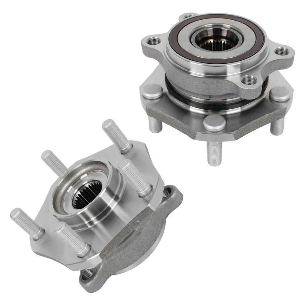2X Front Wheel Bearing Hub Assembly for Nissan Qashqai Rogue (2014–2018)