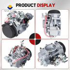 Carburetor Carb Set of 2 for Harley Davidson Sportster XL883 (2004–2006) CV40 27490-04