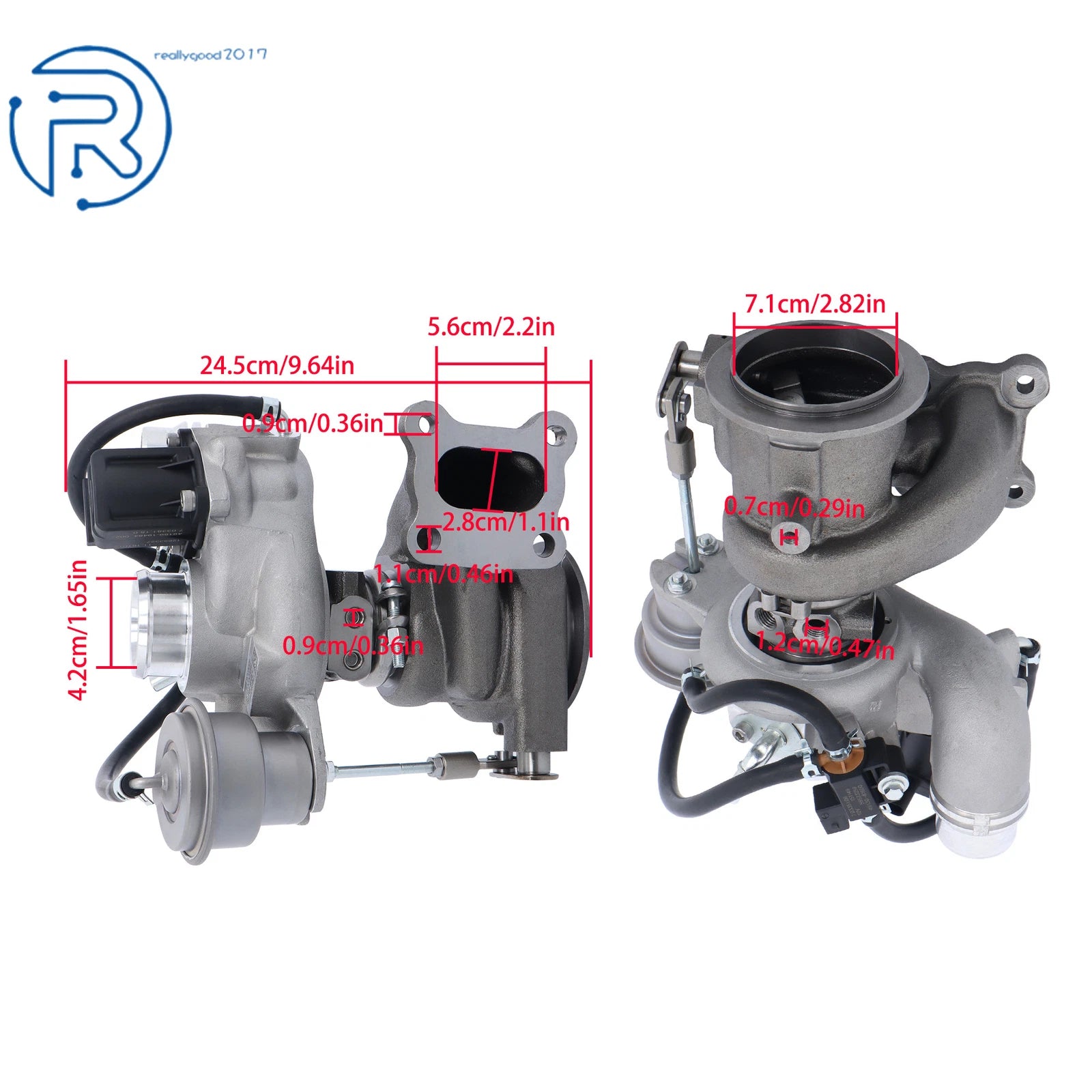Turbocharger for Chevrolet Equinox GMC Terrain 2018–2022 1.5L L4 12685688