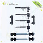 Set of 8 Tie Rod Ends for GMC Yukon 4WD (1993–1999)