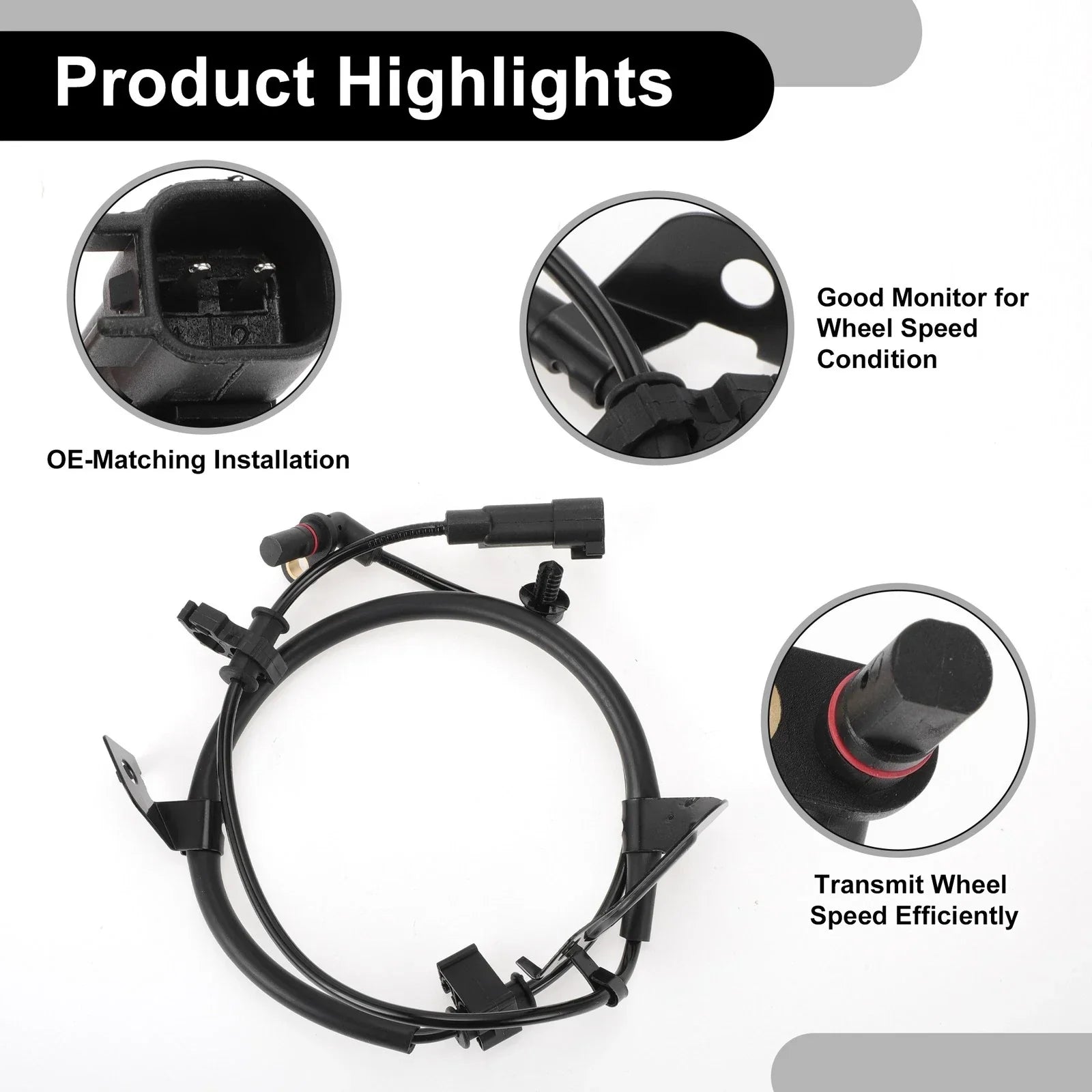 ABS Wheel Speed Sensor Kit for Dodge Journey (2014-2020) 1 x Rear Left