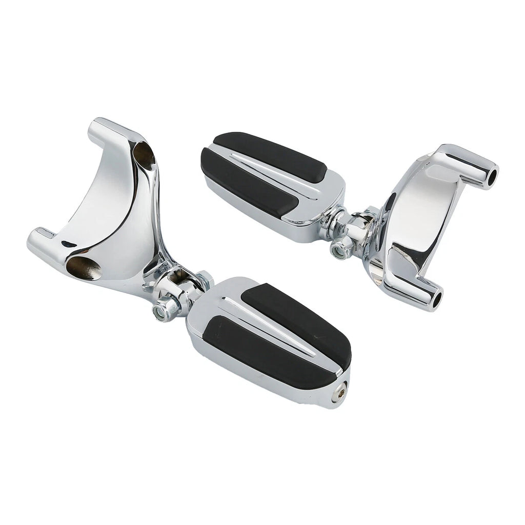 Chrome Passenger Footpegs for Harley Sportster 1200 883 (2004–2013)