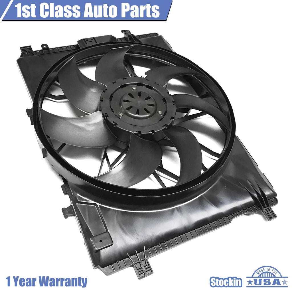 Radiator Cooling Fan for Mercedes Benz C300 GLK350 (2010–2015)