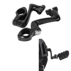 360 Adjustable Highway Foot Peg Mounting for Harley (Fits 1.25" 32mm Engine Guard)