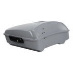 Chopped Trunk Luggage for Harley CVO Street Glide (2014–2025) 24 Billiard Gray