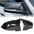 Carbon Fiber Side Mirror Cover Caps for BMW 3 Series M3 (2012–2019)