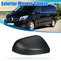 Matte Black Rearview Mirror Cap for Mercedes Vito W447 (2014–2020) Right Side