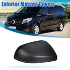 Matte Black Rearview Mirror Cap for Mercedes Vito W447 (2014–2020) Right Side