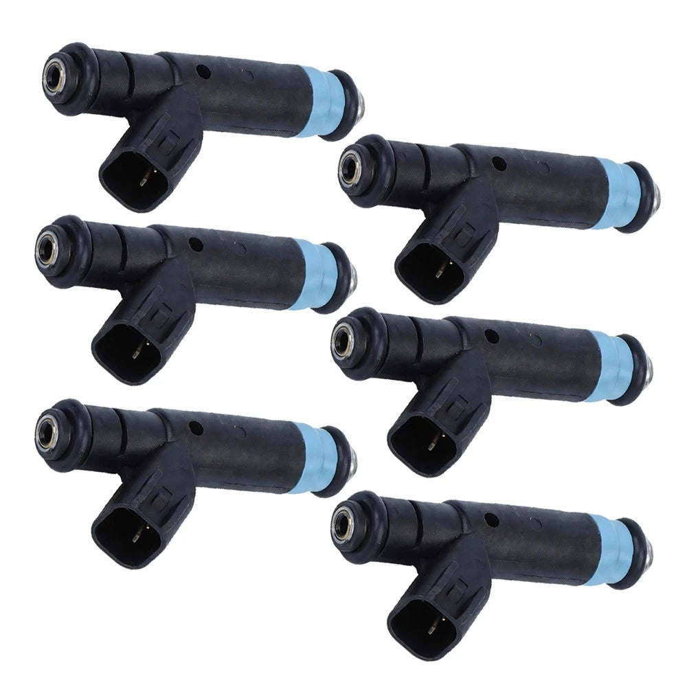 6x Fuel Injector for Jeep Cherokee Wrangler Grand Cherokee 4.0L I6 (1997–2006)