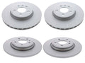 Set of 2 Genuine OEM Front and Rear Disc Brake Rotors for Audi A4 Quattro A5 (2010–2020)
