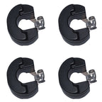 Set of 4 Carburetor Floats for Yamaha Outboard (Replaces 6E5-14385-02-00, 18-7069)