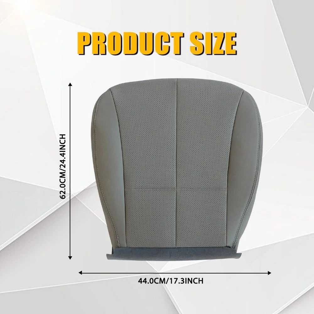 Perforated Leather Seat Cover for Subaru Forester (2009–2013) Gray