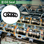 Set of 5 Oil Seal Rotary Shaft Seal NBR Rubber 23.5x31.5x4.5mm