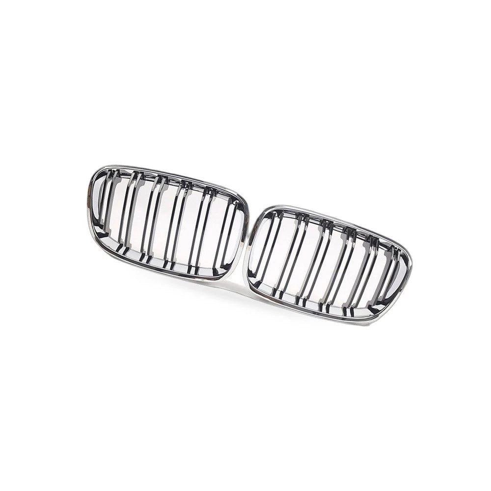 Chrome Double Line Grille for BMW 1 Series F20 (2011–2014)