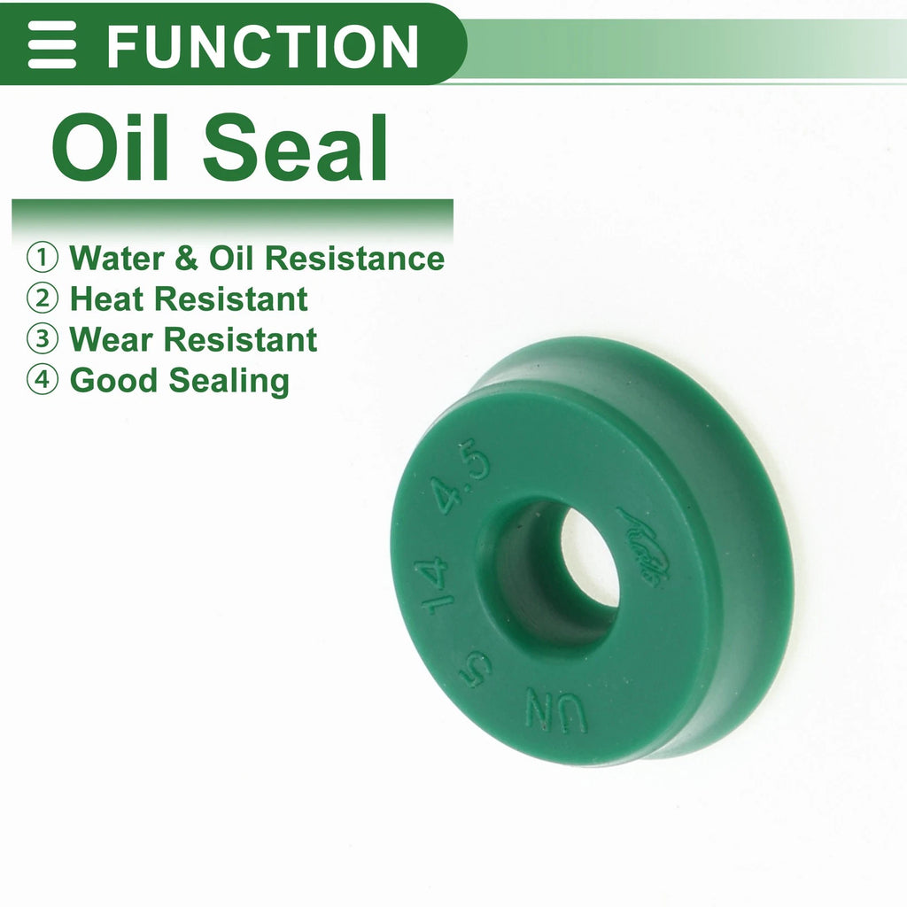 Set of 5 Oil Seal Ring 5x14x4.5mm for Rotary Shaft (High Pressure)
