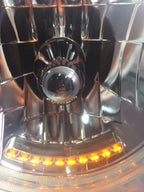 Headlight Bulb Dual Function LED Amber Turn Signal for 7 Inch (2000–2000)