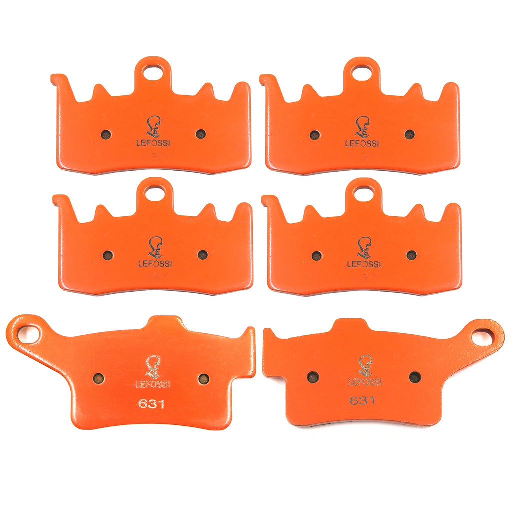 Set of 2 Brake Pads FA630 FA631 for Can Am Spyder F3-S SE6/SM6 2015-2017