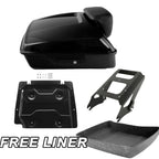Chopped Trunk Backrest Mount Plate for Harley Electra Glide (2009–2013)