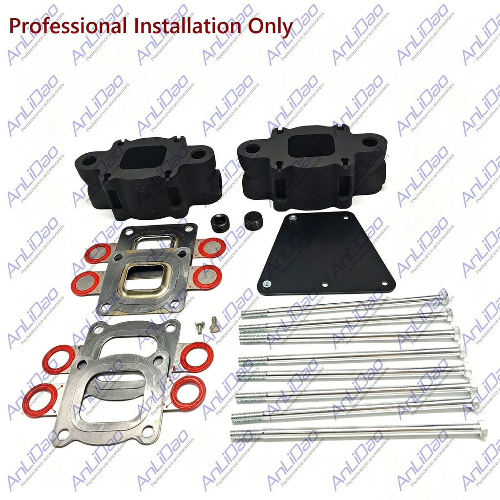 Dry Joint Exhaust Riser Spacer Kit 3" for Mercruiser (864929A2, 864929A4)