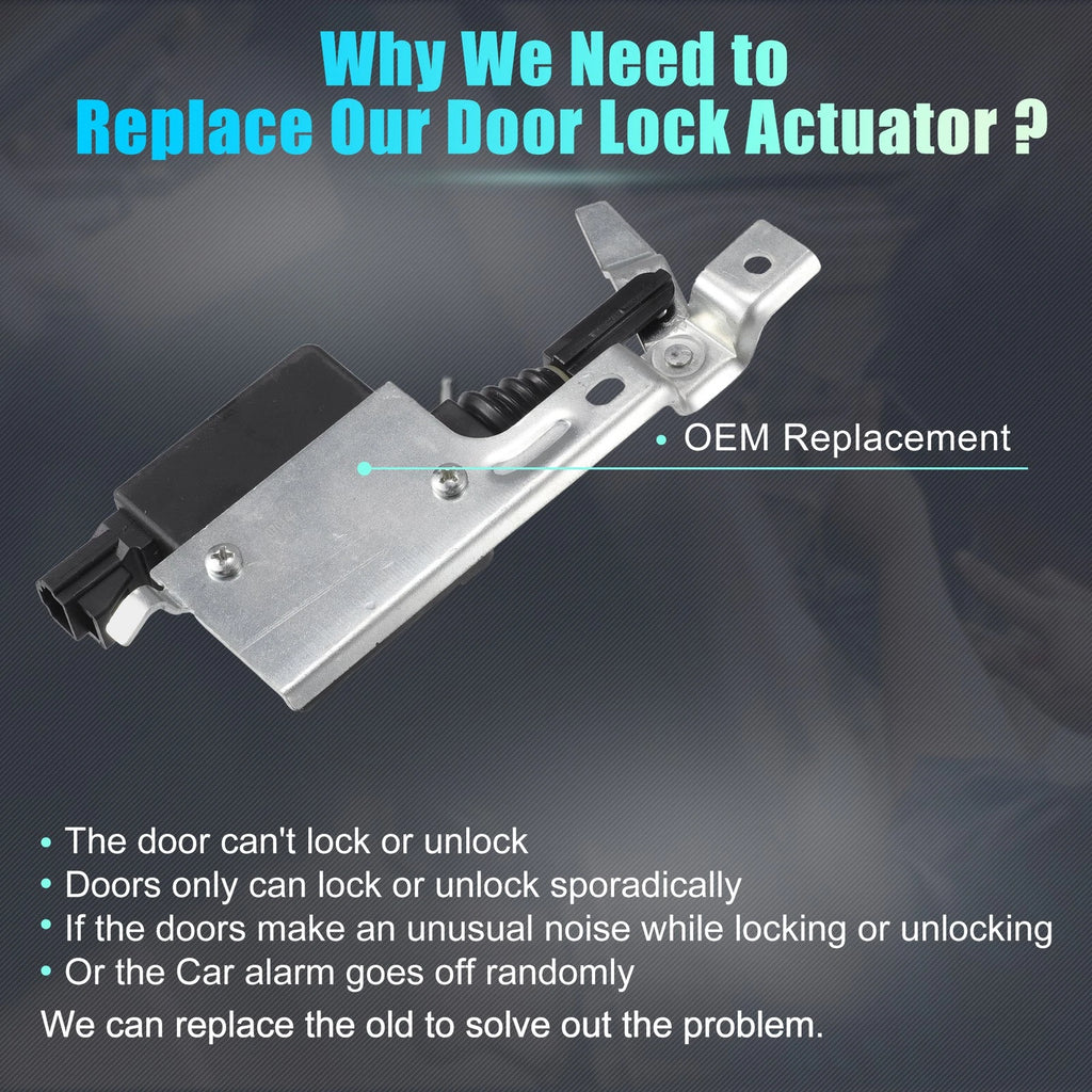 Rear Liftgate Door Lock Actuator Motor for Chevrolet Blazer (1995–2005)