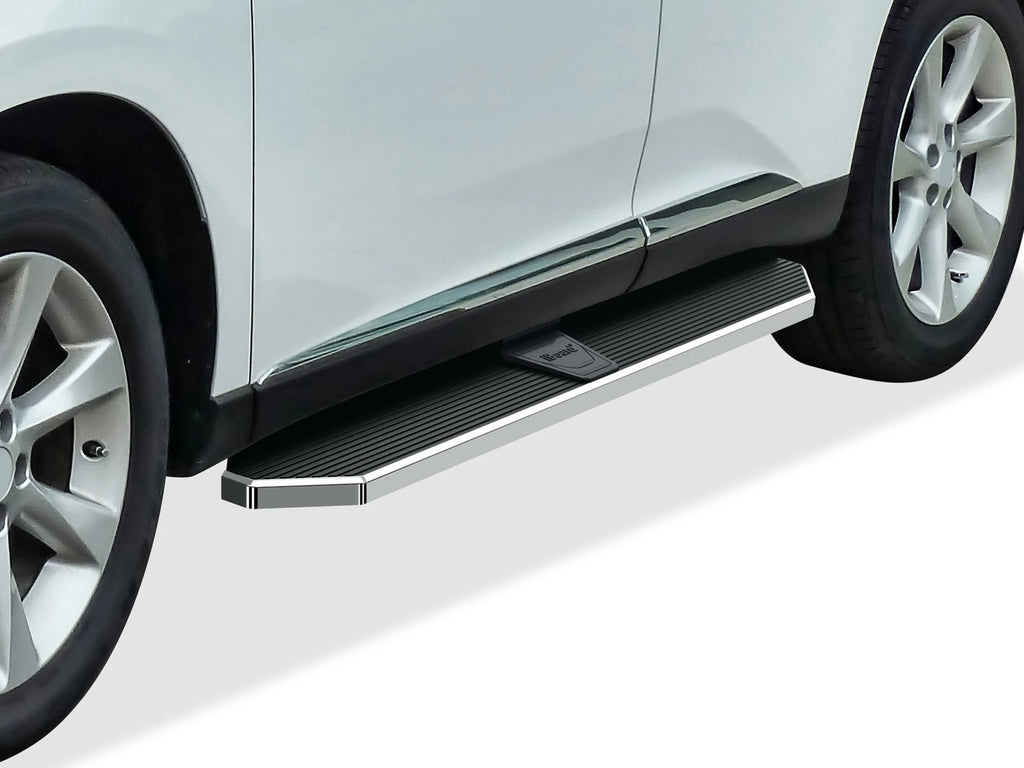 6" Polished Side Step Bars for Lexus RX350 (2010–2015)