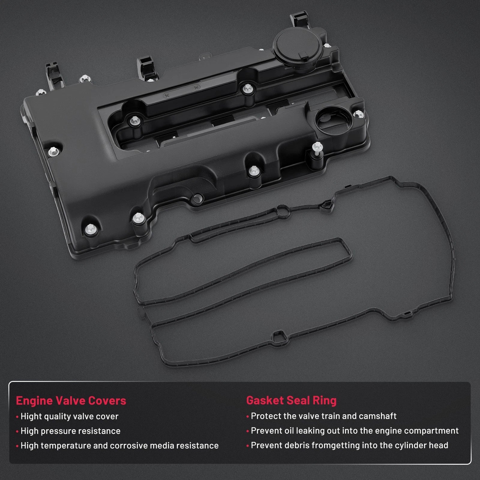 Engine Valve Cover With Gasket for Nissan Altima (2007-2013)