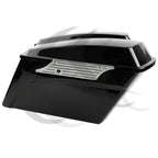 Chrome Saddlebag Latch Covers for Harley Touring Street Glide (1993–2013)