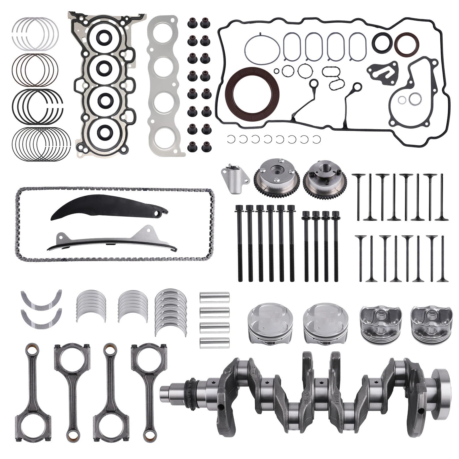 Engine Rebuild Set for Hyundai Elantra, Kia Forte (1.8L)