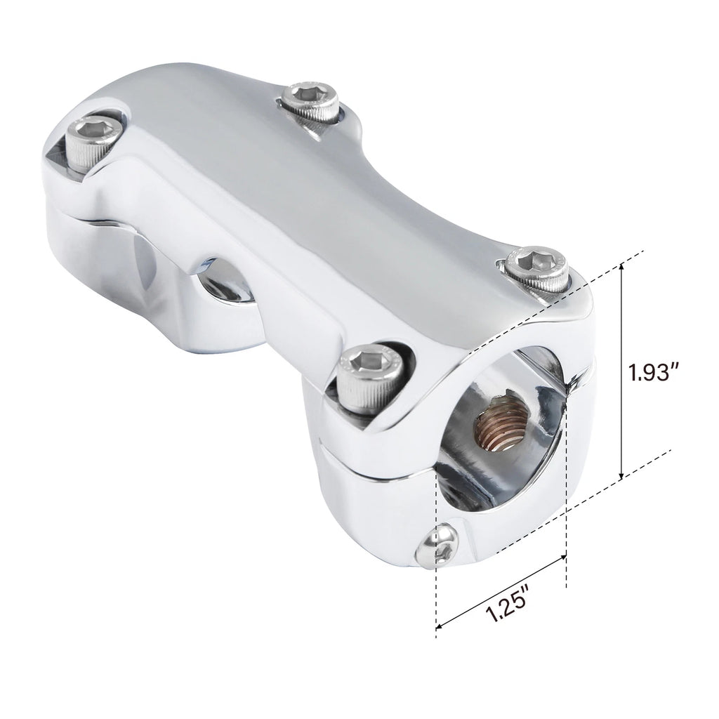 1.25" Handlebar Bar Riser Top Clamp for Harley Road King FLHRXS (2017–2024)