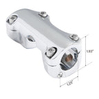 1.25" Handlebar Bar Riser Top Clamp for Harley Road King FLHRXS (2017–2024)