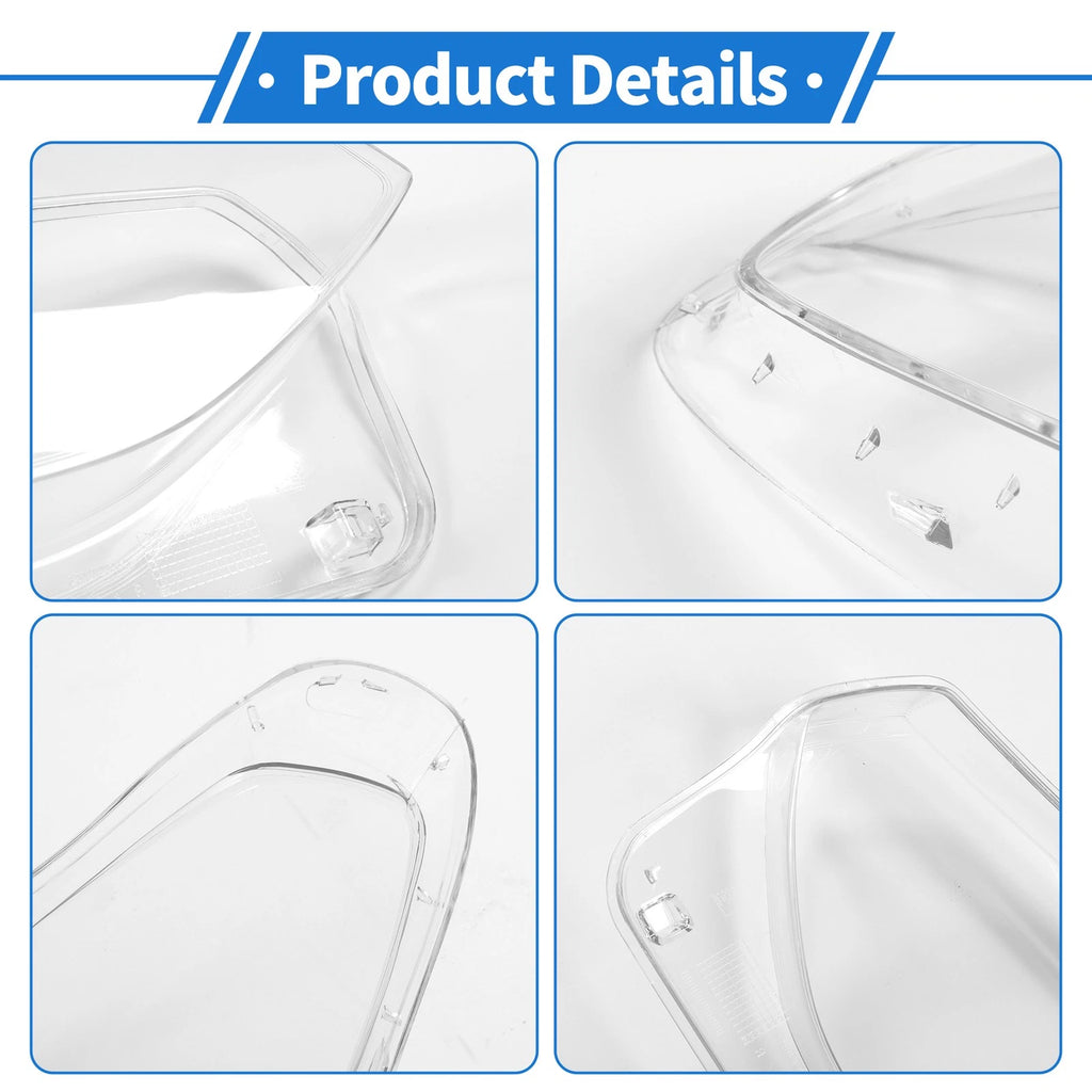 1 Pc Headlight Lens Cover for BMW X3 X4 (2018–2021) No. 63117466132