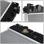 2-Row Aluminum Radiator for Freightliner Business Class M2 106 112 108SD (2010–2013)