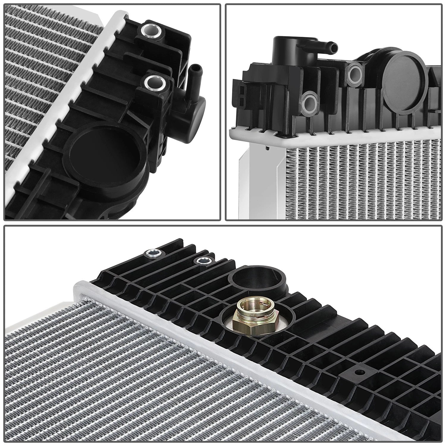 2-Row Aluminum Radiator for Freightliner Business Class M2 106 112 108SD (2010–2013)