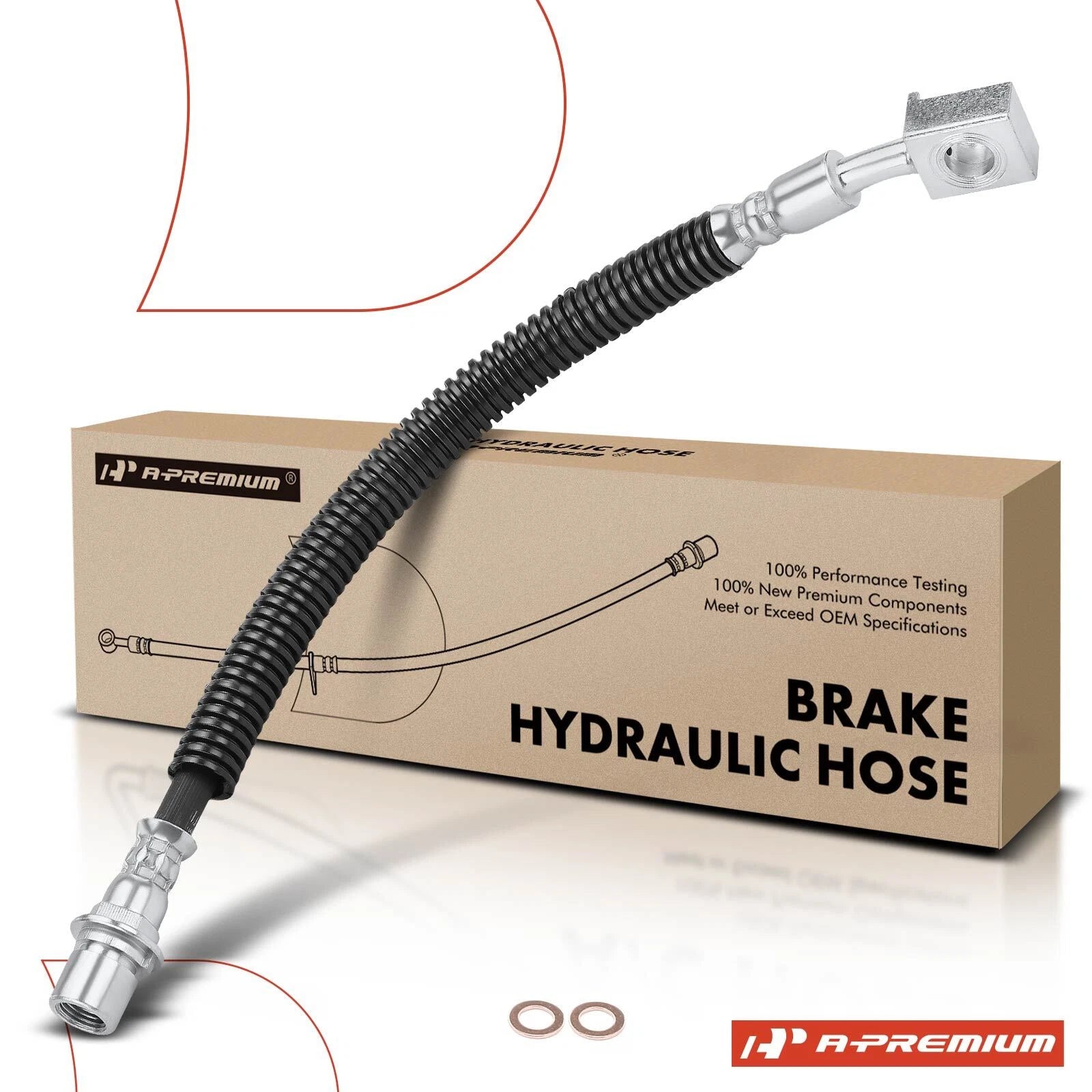 Front Right Brake Hydraulic Hose for Chevrolet Blazer (2002–2005)