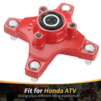 Front Red Wheel Hub for Honda Sportrax 250 TRX250EX/TRX250X (2001–2020)