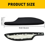Right Side Door Armrest Panel for Honda Accord Coupe (2008–2012) Black Leather
